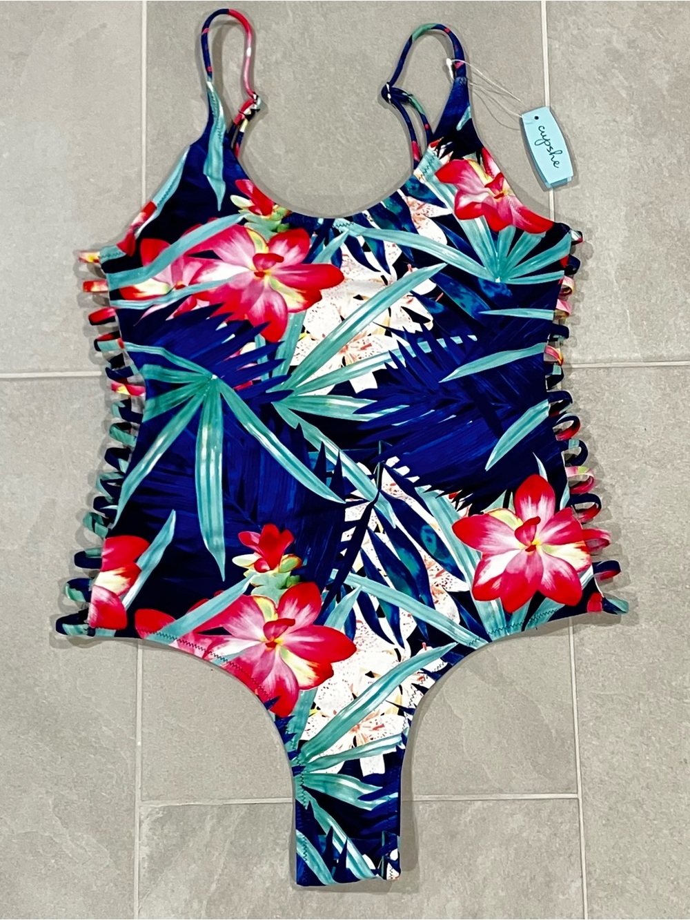 Cupshe Cheeky Gal One-Piece thong Swimsuit